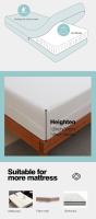 Protector de colchón impermeable con cremallera, Funda de colchón silenciosa suave y transpirable para cama individual o doble, tamaño Queen/King - details 11
