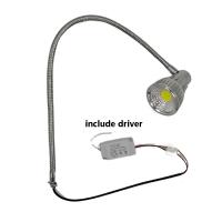 Luces de Trabajo para Máquina CNC de Aluminio Pulido Luz de Trabajo LED de 10W para 80CM de Longitud Enchufe de Cable Duro Iluminación Industrial - details 1