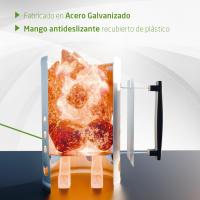 Barbacoa Portátil de Carbón Rodantes, Bandejas Laterales, Sistema de Ventilación y Depósito de Ceniza Parrilla de Acero de 57x42cm Tamaño 116,5x13,1x56cm - details 45