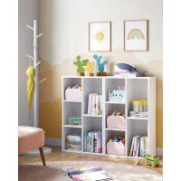 =Estantería con 5 Compartimentos, Mueble de Almacenamiento para Libros, partición separadora, Expositor, para salón, Dormitorio, Oficina, 24 x 50 x 80 cm, Blanco LBC25WT - details 6