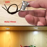 Mini Linternas LED de Baja Potencia 4pcs Lámparas de Punto para Gabinetes de Exhibición - details 1