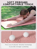 Esterilla de Yoga plegable y portátil de Tpe, superficie antideslizante de doble cara para Fitness, 4mm, 1 unidad - details 13
