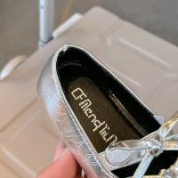 Zapatos de cuero para niñas, calzado de fiesta versátil con fondo suave y pajarita, estilo princesa, otoño, 2024 - details 8