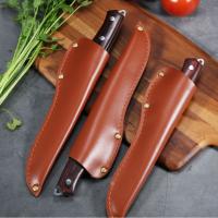 Cuchillo De Cocina Profesional De Acero Inoxidable Forjado a Mano Para Filletar Y Corte De Carne Herramienta BBQ Para Chef - details 5