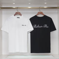 2025 Camisas casuales básicas de moda de verano, camisetas holgadas de algodón puro para hombres y nuevas camisas de manga corta para parejas con estampados de logotipos en la parte delantera - details 9