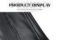 Guantes de piel de oveja para mujer, manoplas cortas de terciopelo fino para pantalla táctil, de cuero, de buena calidad, para invierno, 2226 - details 202