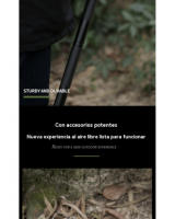 Camping suministros conjunto de multifuncional plegable al aire libre senderismo defensa palo modelos engrosada mango de malla bastones de montañismo - details 7