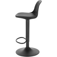 Juego de 2X Taburete Giratorio Taburete Alto de Metal con Altura Ajustable entre 60,5 y 82 cm - details 5