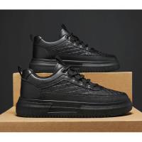 Zapatos De Hombre 2024 Nuevos Blancos Casual Moda Suela Gruesa Antideslizante Trabajo Seguridad Zapatos Moda Transpirables Impermeables Absorbentes De Sudor Duraderos Antiguo - details 9
