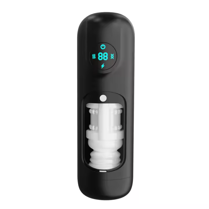 Máquina de mamada realista para hombres, masturbadores telescópicos, vibradores automáticos masculinos, juguete sexual para adultos, taza - 1