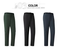 Pantalones de trabajo impermeables para hombre, pantalones cálidos de lana para senderismo, escalada, Camping, deportes al aire libre, montañismo, esquí, gris, 1508A, Invierno - details 10