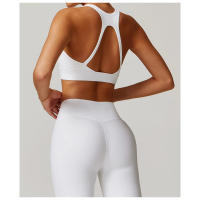 Top de Yoga con Espalda Abierta para Mujeres Sports Bra Deportivo Transpirable con Corte Trasero - details 4