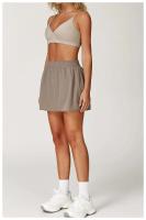 Pantalones cortos deportivos de cintura alta para mujer, faldas deportivas de Yoga Fiess, falda de tenis de Golf para correr de secado rápido, ropa de verano - details 2