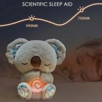 Animal de peluche que respira Koala rítmica con sonido ligero, cómodo alivio, calmante, sensorial, Juguete Musical para niños - details 6