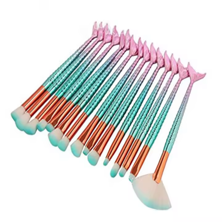 Set de Maquillaje Profesional Brochas de Uñas para Pestañas y Sombra de Ojos - 1