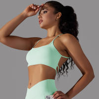 Nessaj-Sujetador deportivo cruzado Sexy para mujer, Top de gimnasio, entrenamiento, correr, Yoga, ropa interior deportiva, Fitness, camisetas sin mangas - details 6
