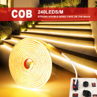 Tira de LED COB 220V GAHADA Moderna Tira de Luz LED Impermeable IP65 240LEDs/m - details 1