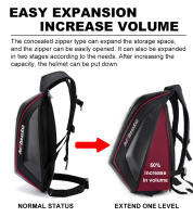 MJMOTO Carcasa de Fibra de Carbono Casco Integral Impermeable Gran Capacidad - details 4
