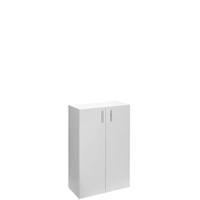 Blanca Vela 2 Puertas 77x60x30cm Mueble de Oficina Aparador Estantes Regulables Armario - details 12