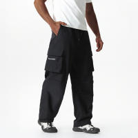 Pantalones de trabajo de marca de moda de verano para hombres, pantalones largos informales ajustados y sueltos de estilo coreano - details 6