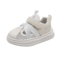 Nuevas sandalias de malla para niños en verano, suela suave, medio zapato de playa con concha - details 14