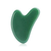 Masajeador facial de piedra Natural Guasha, raspador de cera de abeja, tablero de acupuntura Gua Sha, herramienta de masaje para SPA - details 13