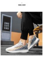Zapatillas deportivas informales para hombre, calzado transpirable con plataforma que aumenta la altura - details 7