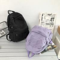Mochila escolar de tela para niña, nueva moda, estudiante universitario, mochila vintage para mujer, bolso de lona para ordenador portátil para mujer, mochila de viaje Kawaii para mujer - details 12