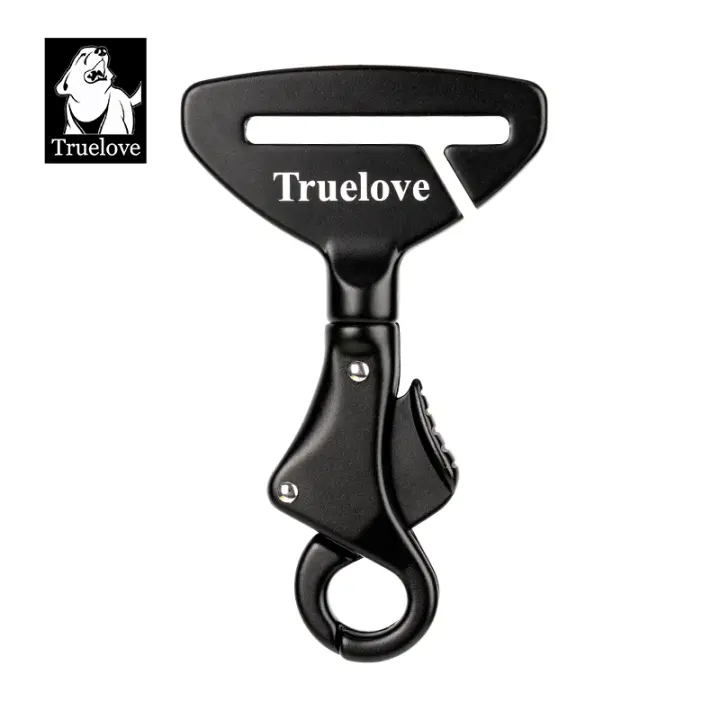 Truelove cinturón de seguridad para coche, hebilla de seguridad, Collar o arnés ligero de aleación de aluminio, producto patentado portátil, TLM1993 - 1