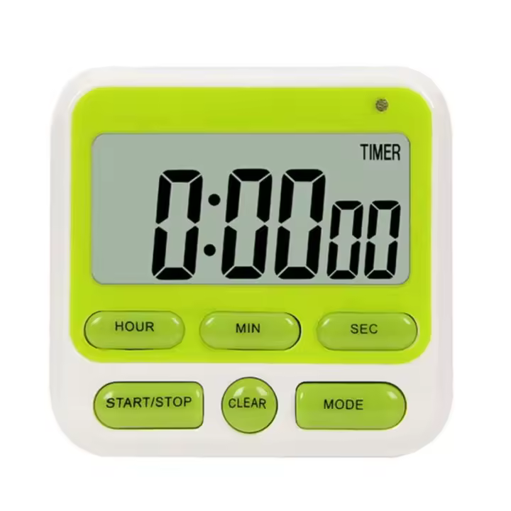 Cronometrador de cocina con pantalla digital, cronometrador de pantalla grande, cuenta regresiva - 1