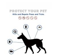 Collar antipulgas para perros , elimina garrapatas y piojos | Protección duradera  | Collar antiparasitario ajustable - details 2