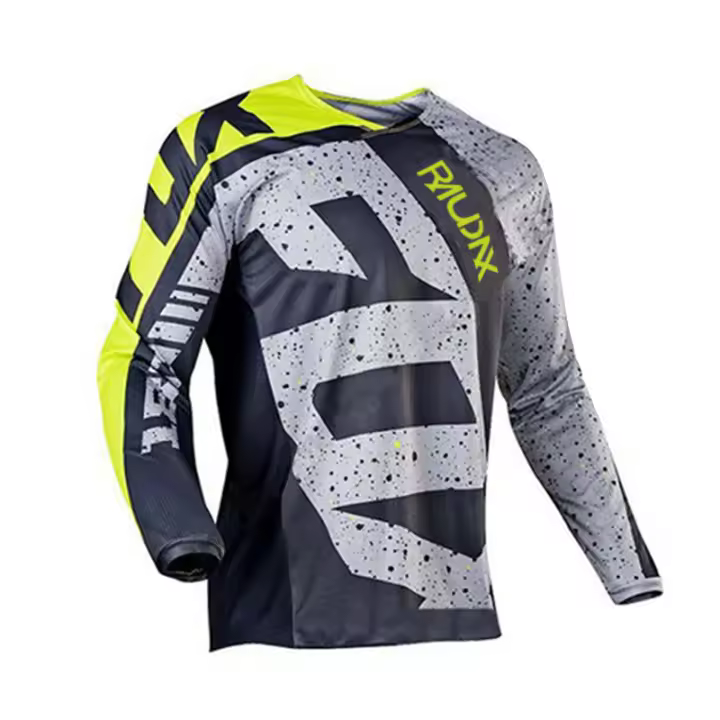 Motocross Shirt MTB Downhill Raudax Fox Jersey Enduro Cycling Mountain DH Maillot Ciclismo Hombre Motorcycle Cycling Jersey - 1