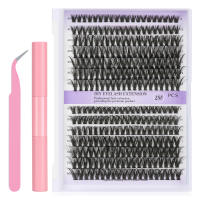 Kit de extensión de pestañas con rizos en D, conjunto de unión y sello, aplicador para principiantes - details 6