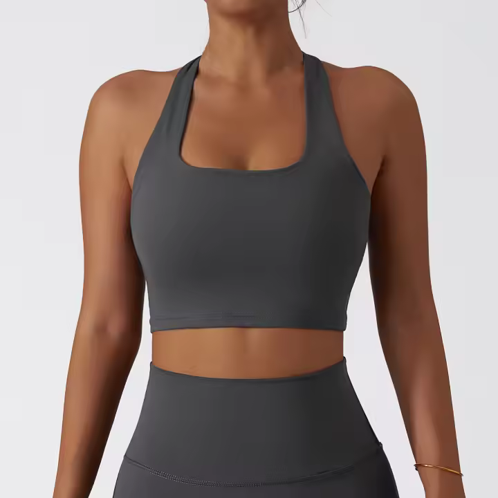 Sujetador Deportivo de Alta Soporte Top de Yoga con Acolchado Prenda Deportiva para Mujeres - 1