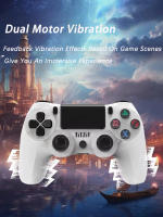 BLUEKAKA Mando inalámbrico con Bluetooth para PS4/Slim/Pro, mando con doble vibración para Windows y PC, Control IOS/Android - details 5