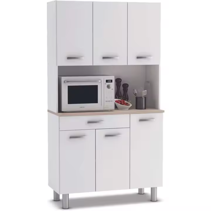 Puertas Color Blanco y Roble Acacia o Kronberg 101x185 cm - 1