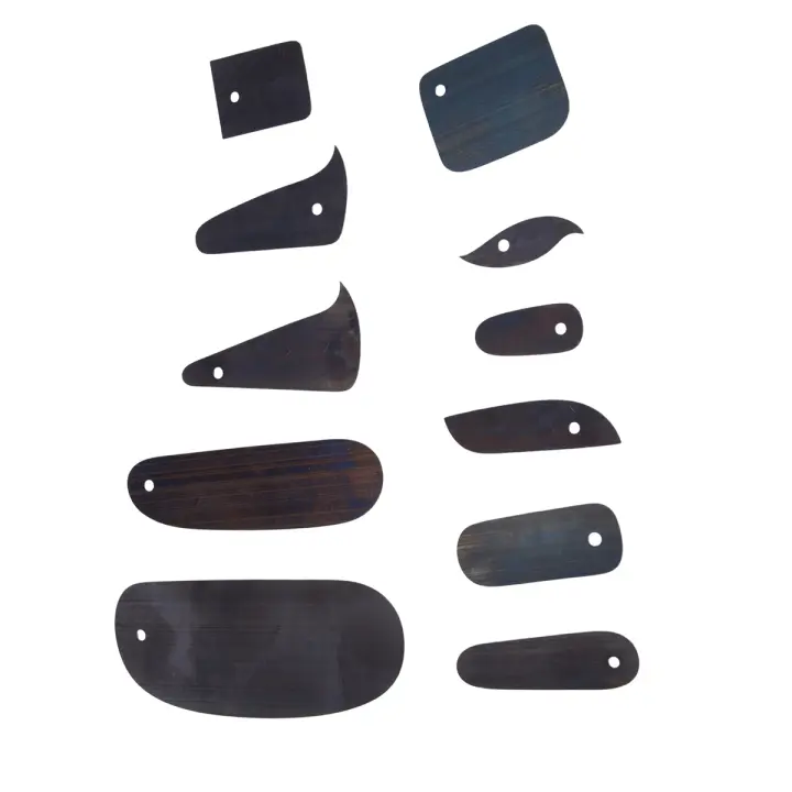 Herramientas de fabricación de violín/violonchelo, 11 piezas, raspador de varias funciones, cortador de tablero de raspado, accesorios de violín - 1