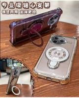 Para POCO F7 Ultra F7 PRO funda de silicona con soporte magnético para POCOX7 pro F7 Ultra Plating cubierta suave a prueba de golpes - details 8