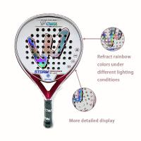 Raqueta de Padel Cwin de Fibra de Carbono Superficie Suave EVA Antideslizante - details 4