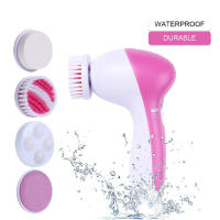 Cepillo eléctrico 5 en 1 para limpieza Facial profunda, Kit de cuidado de la piel para Spa, limpiador de poros y cuerpo, herramienta masajeadora de belleza - details 0