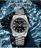 Reloj NIBOSI de lujo Premium para Hombre, Reloj de pulsera con fecha semanal, Reloj luminoso resistente al agua, relojes de cuarzo informales de acero inoxidable para Hombre, Reloj para Hombre - details 21