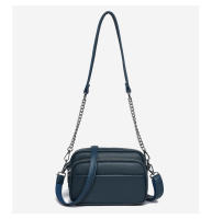 Mini Bolso Cuadrado de Cuero con Doble Correa y Cadena Ajustable - details 4