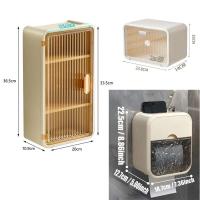 Estante multifuncional para artículos de tocador, pañuelo impermeable para baño montado en la pared, organizador de champú - details 12
