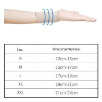 Muñequeras protectoras de compresión deportiva, muñequera elástica transpirable para ejercicio, Protector de muñeca para tendinitis para hombres y mujeres - details 1