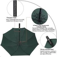 Paraguas de Golf abierto automático, paraguas de palo impermeables a prueba de viento con doble dosel extragrande de gran tamaño - details 195