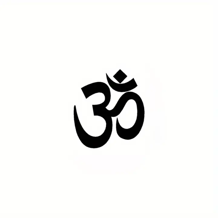 Pegatina de Vinilo Om Decalque de Yoga para Laptop, Coche, Taza Decoración de Hogar Removible para Meditación Namaste - 1