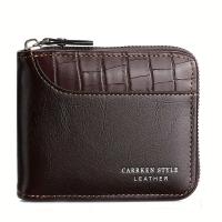 Cartera de Cuero de Lujo para Hombres Monedero con Cinturón y Bolsillos para Tarjetas - details 9
