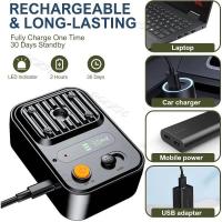 Pantalla a Color portátil para exteriores, dispositivo electrónico ultrasónico antiladridos de alta potencia para perros, antimordeduras de perros y potente - details 4