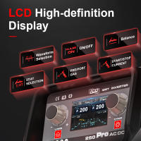 Soldador TIG de Aluminio 200AMP Fuente de Alimentación Eléctrica Ideal para Bricolaje Doméstico - details 5