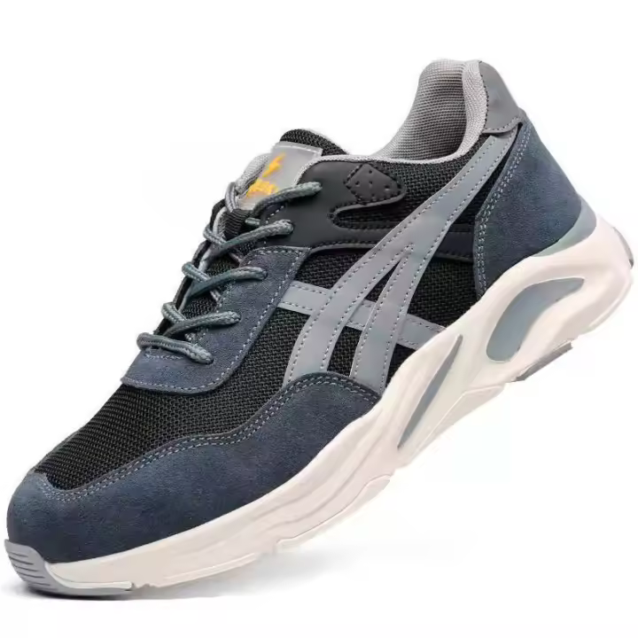 Zapatos de Seguridad Inolvidables Suelas Antipinchazos, Aislamiento Indestructible, Transpirables con Punta de Acero y Malla - 1